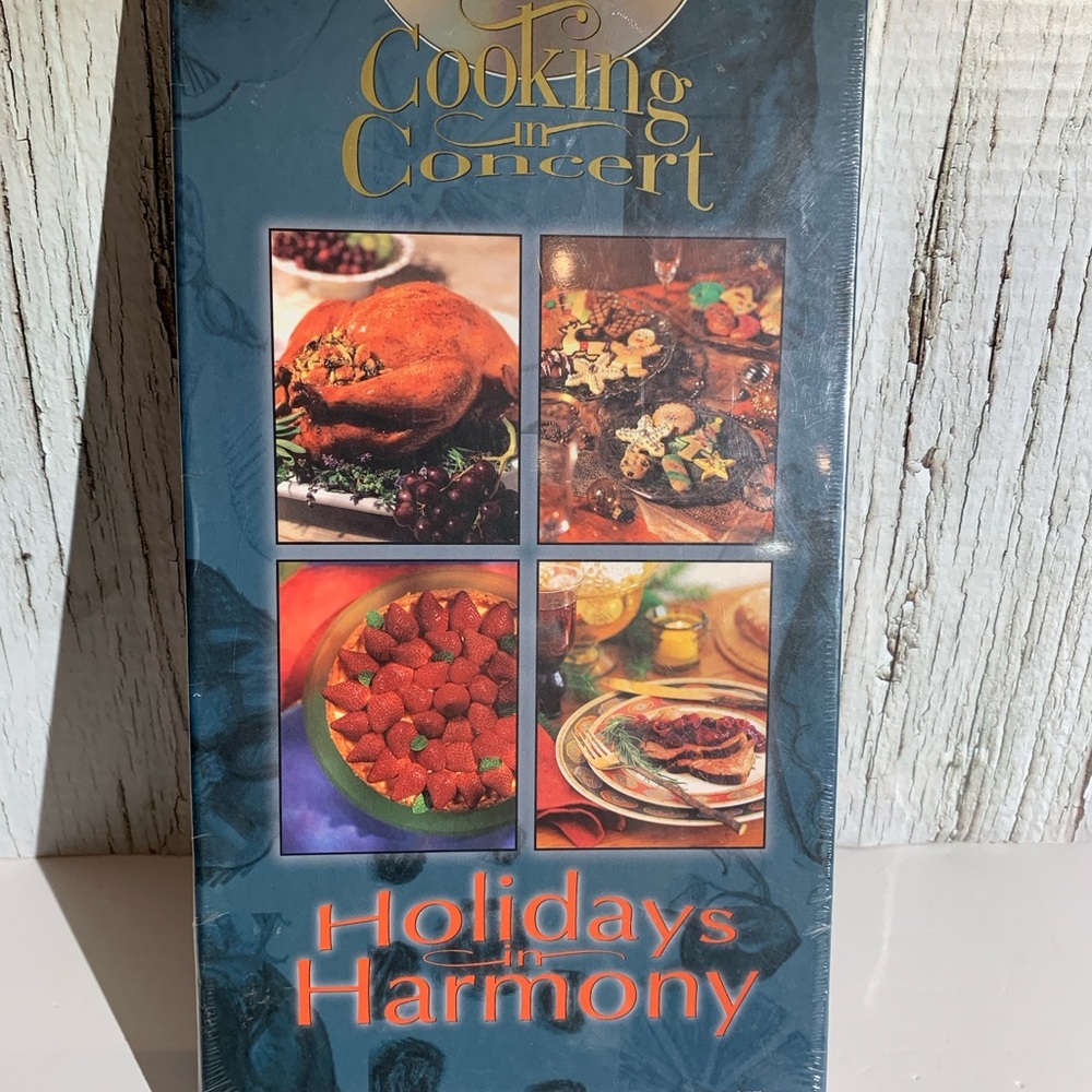 Cooking in Concert: Holidays in Harmony Cookbook with 2 CD’s